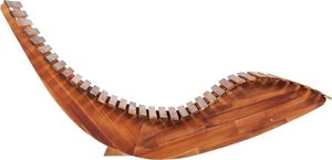 vidaXL leżaki bujane, 2 sztuki, lite drewno akacjowe (277093) 3