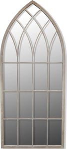 vidaXL Lustro ogrodowe w stylu rustykalnym 115 x 50 cm do domu i ogrodu 2