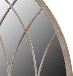 vidaXL Lustro ogrodowe w stylu rustykalnym 115 x 50 cm do domu i ogrodu 3