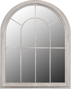 vidaXL Lustro ogrodowe w stylu rustykalnym 89 x 69 cm do domu i ogrodu 2