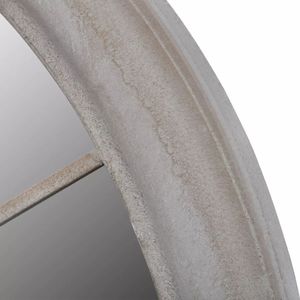 vidaXL Lustro ogrodowe w stylu rustykalnym 89 x 69 cm do domu i ogrodu 3