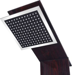 Zestaw prysznicowy vidaXL z deszczownicą z baterią chrom (142374) 4