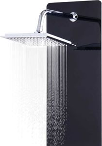 Zestaw prysznicowy vidaXL z deszczownicą z baterią czarny (142993) 3