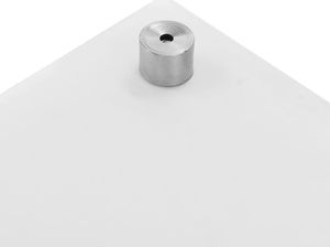 vidaXL Panel ochronny do kuchni, biały, 70x40 cm, szkło hartowane 4