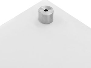 vidaXL Panel ochronny do kuchni, biały, 90x40 cm, szkło hartowane 5