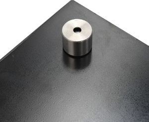 vidaXL Panel ochronny do kuchni, czarny, 100x40 cm, szkło hartowane 4