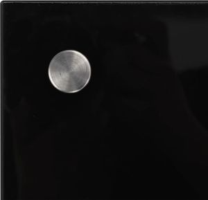 vidaXL Panel ochronny do kuchni, czarny, 120x60 cm, szkło hartowane 5