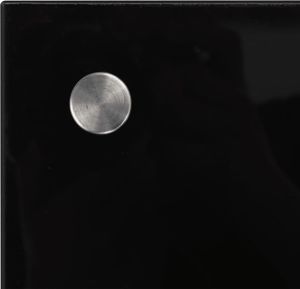 vidaXL Panel ochronny do kuchni, czarny, 80x40 cm, szkło hartowane 5