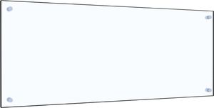 vidaXL Panel ochronny do kuchni, przezroczysty, 100x40 cm, szkło 2