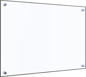 vidaXL Panel ochronny do kuchni, przezroczysty, 70x50 cm, szkło 1