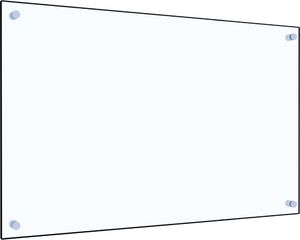 vidaXL Panel ochronny do kuchni, przezroczysty, 80x50 cm, szkło 2