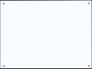 vidaXL Panel ochronny do kuchni, przezroczysty, 80x60 cm, szkło 3