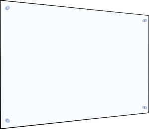 vidaXL Panel ochronny do kuchni, przezroczysty, 90x60 cm, szkło 2