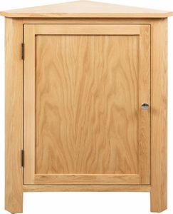 vidaXL Szafka narożna, 59 x 36 x 80 cm, lite drewno dębowe 2