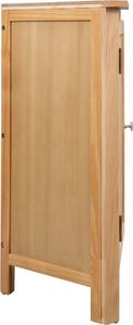 vidaXL Szafka narożna, 59 x 36 x 80 cm, lite drewno dębowe 3