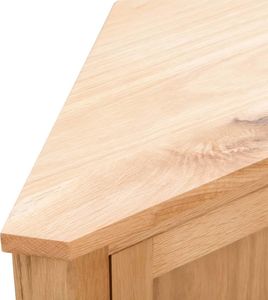 vidaXL Szafka narożna, 59 x 36 x 80 cm, lite drewno dębowe 6