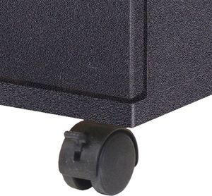 vidaXL Szafka z szufladami, 33 x 45 x 60 cm, czarna 4