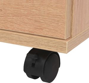 vidaXL Szafka z szufladami, 33 x 45 x 60 cm, dąb 5