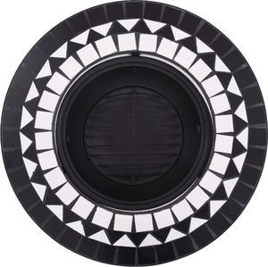 Palenisko ogrodowe vidaXL z mozaiką 68 cm 6