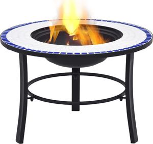 Palenisko ogrodowe vidaXL z mozaiką 68 cm 2