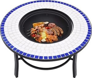 Palenisko ogrodowe vidaXL z mozaiką 68 cm 3