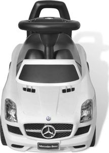 vidaXL Jeździk Mercedes-Benz Biały 3