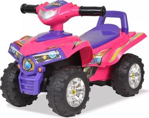 vidaXL Quad dla dzieci, ze światłem i dźwiękiem, różowo-fioletowy 1