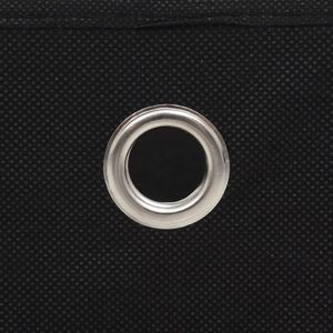 vidaXL Pudła do przechowywania z włókniny, 10 szt., 32x32x32 cm, czarne 2