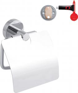 Tesa Uchwyt na papier toaletowy 40315-00000-00 przyssawka Chrom (40315-00000-00) 1