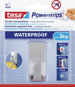 Tesa haczyk samoprzylepny Powerstrips Waterproof 60x26mm (59707-00004-00) 1