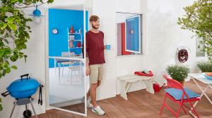 Tesa moskitiera balkonowa Comfort 1x2,2m rama aluminiowa biała (55192-00002-00) 5