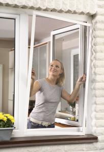 Tesa moskitiera okienna Comfort 1,40x1,50m rama aluminiowa biała (55196-00002-00) 8