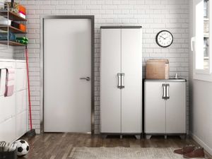 Szafa ogrodowa Keter Keter Szafa Gear, czarno-szara, 68x39x182 cm 5