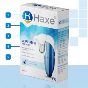 Haxe Aspirator do nosa elektryczny NS1 10
