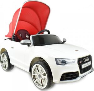 Super-Toys ORYGINALNE AUDI RS 5 Z DASZKIEM, FUNKCJĄ BUJANIA, MIĘKKIM SIEDZENIEM/RS5 1