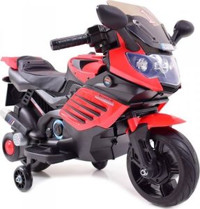 Super-Toys MOTOR ŚCIGACZ POWER 158 - PIERWSZY MOTOREK DLA DZIECKA, MIĘKKIE SIEDZENIE, MIĘKKIE KOŁA EVA/LQ158 1