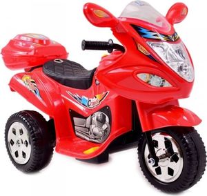 Super-Toys Motorek dla maluszka, dźwięki, światła, miękkie siedzenie/LL1188 1