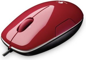 Mysz Logitech M150 Cinnamon Red USB (910-003751) 1