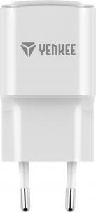 Ładowarka Yenkee YAC 2023WH 1x USB-A 2.4 A (30016820) 3