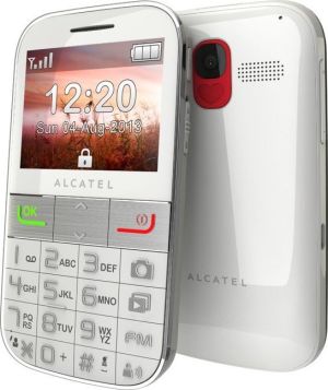 Telefon komórkowy Alcatel 2001 Biały (76-OT-2001XWW) 1