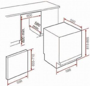 Zmywarka Teka DW1 605 FI (40782980) 2