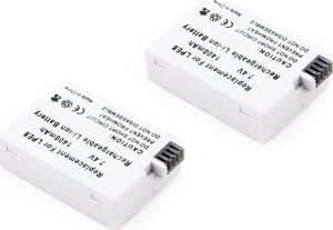 Akumulator Travor Zestaw 2x Akumulator LP-E8 do CANON EOS 700D 650D 600D 550D 2