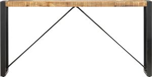 vidaXL Stolik typu konsola, 150 x 35 x 76 cm, lite drewno mango 2