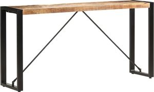 vidaXL Stolik typu konsola, 150 x 35 x 76 cm, lite drewno mango 7