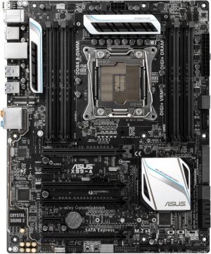 Płyta główna Asus Płyta główna Asus X99-A X99 LGA 2011-3 (PCX/DZW/GLAN/SATA3/USB3/RAID/DDR4/SLI/CROSSFIRE) ( X99-A ) 2
