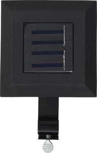 vidaXL Kwadratowe lampy solarne na zewnątrz, 6 szt, LED, 12 cm, czarne 5