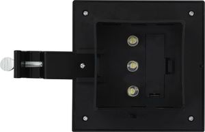 vidaXL Kwadratowe lampy solarne na zewnątrz, 6 szt, LED, 12 cm, czarne 7