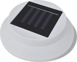 Kinkiet vidaXL Lampy solarne, 6 sztuk, białe 6