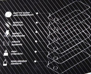 Xrec Osłona na ekran LCD do LG G3s 8