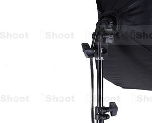 IShoot SOFTBOX 40x40cm + OPRAWA NA ŻARÓWKĘ / LAMPĘ E27 6